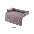 thumbnail image 4 of Billuyoard La manta para mascotas para protección de sofá cama proporciona comodidad y protección adicionales para muebles con mascotas Hábitats y jaulas para animales pequeños gris claro 75*75, 4 of 6