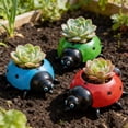 thumbnail image 4 of Whimsical Ladybug Planter Pot, Patio Decorations Outdoor, Yard Decorations Outdoor, Planter Pots for Outdoor Plants, Outdoor and Garden, 4 of 7
