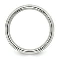 thumbnail image 7 of 925 Sterling Silver 8mm Brushed Fancy Band Ring Size 8.5, 7 of 7