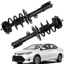 Front Struts Complete Assembly for 2014-2019 Toyota Corolla 1.8L l4, Struts and Shocks with Coil Springs, Durable, Easy to Install, OE Dirct Replace - 172989*1/172990*1