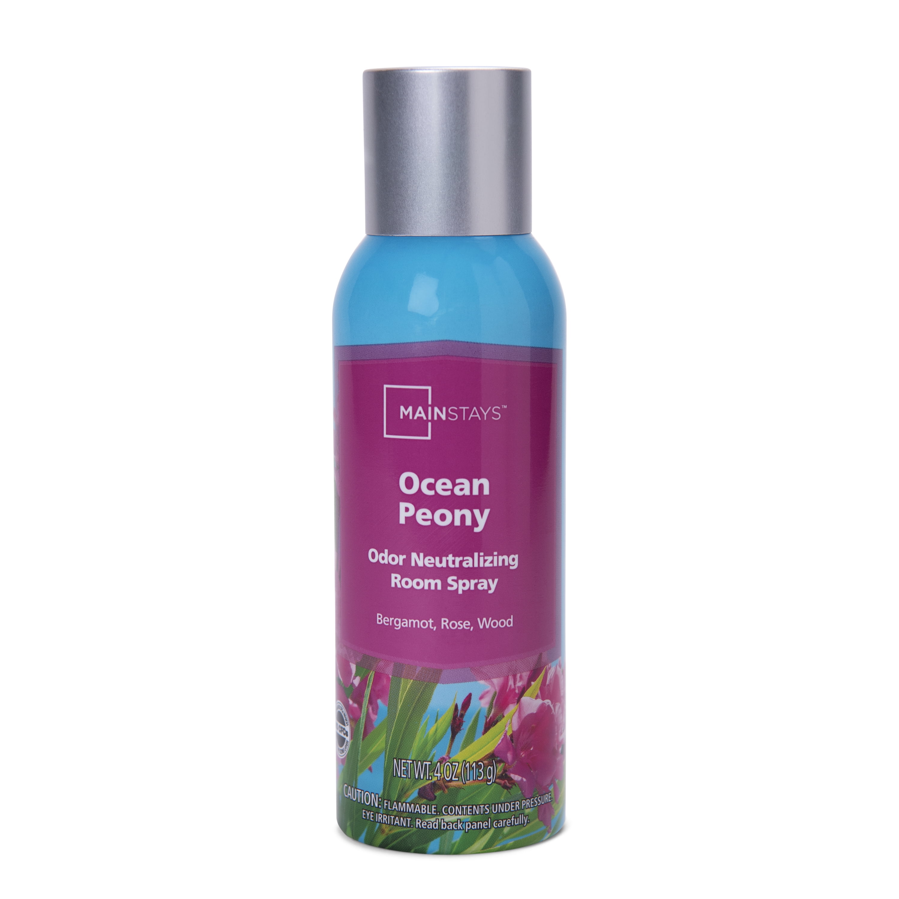 Mainstays Odor Neutralizing Room Spray, Ocean Peony Air Freshner, 4 oz.