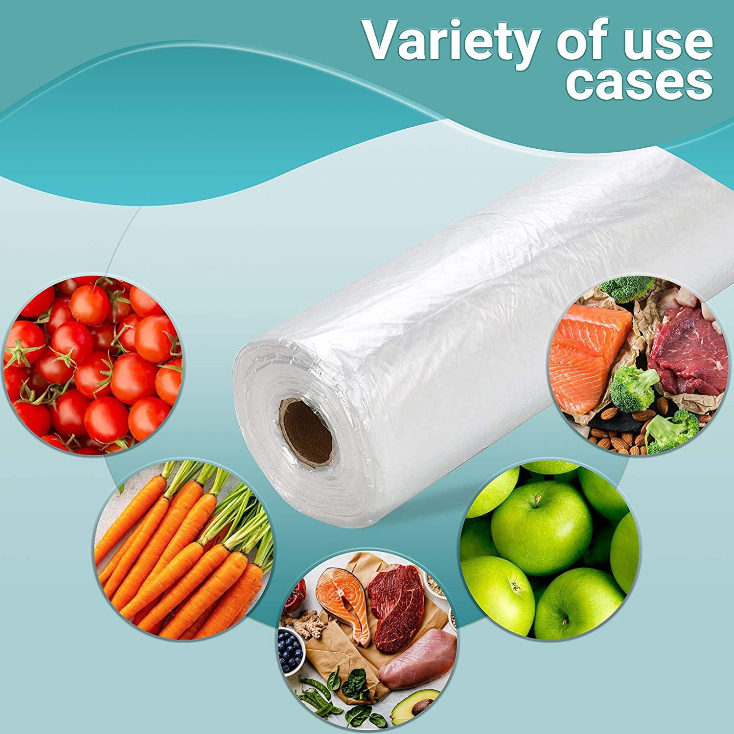 Source Wholesale Wholesale Cheap Clear flat bag for supermarket plastic  fruit & vegetable packaging bag on roll on m.alibaba.com