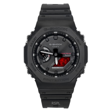 Casio G-Shock Analog Digital Smartphone Link Bio-Based Resin Strap Black Dial Solar GA-B2100BBR-1A 200M Men's Watch