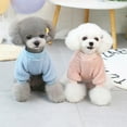 thumbnail image 3 of Ropa para mascotas Ropa para perros Ropa de otoño e invierno Ropa para mascotas de peluche Piernas Polar Espalda Polar de oso, 3 of 6