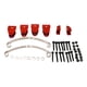 thumbnail image 2 of Accesorios de Metal perfke Pierna de elevación para modelo de coche RC rojo Oreja de elevación de piezas de RC, 2 of 7