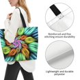 thumbnail image 3 of Naloa Hippie Style Tote Bag for Women Large Capacity Shoulder Bag for College Work Travel Shopping, 3 of 8