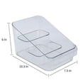 thumbnail image 6 of Mainstays Clear Plastic Tiered Pantry Bin Organizer for Kitchen Accessibility, 6 of 7