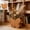 Brown, variant on Butterfly Storage Basket, Kadlawus Storage Basket Butterfly Shaped Woven Handmade Decorative Bin Tabletop Imitation Wicker Organizer Home Decor Organization For Living Room Bathroom Shelf