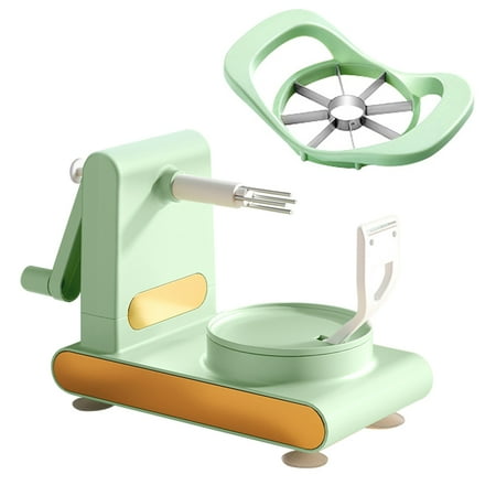 

Aousin Manual Fruit Peeler Stainless Steel Blades Pear Peeler Cutter Household Supplies (C)