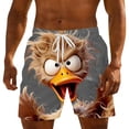 thumbnail image 2 of Pantalones de Cintura Elásticos con Cordón para Natación de Ocio de Playa de Verano, Tela Ligera Y Transpirable, 2 of 5