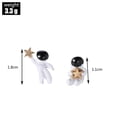 thumbnail image 3 of Bonitos pendientes creativos de astronauta astronauta estrellas joyería estudiante mujer Wmkox8yii fajkfhkj5218, 3 of 6
