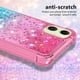 thumbnail image 3 of Funda para Samsung Galaxy A06 Transparente con Brillos Carcasa Protectora Antigolpes con Glitter Brillante, 3 of 5