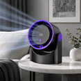 thumbnail image 6 of BYJKINGS 100 Speed Turbine Fan 100-Speed LED Display, 180 Degree Wide Angle, Rechargeable, Quiet Electric Household Fan, 6 of 8
