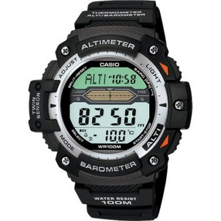 Altimeter, Barometer, and Thermometer Watch
