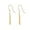 Yellow, variant on 925 Sterling Silver Bar Drop Earrings for Women Teens Minimalist Bar Dangle Earrings Drop