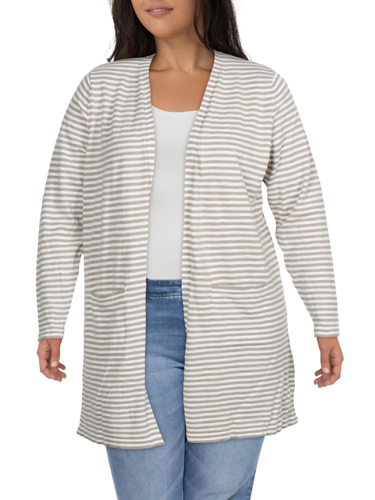 Kim Rogers Womens Plus Sweaters 