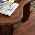 thumbnail image 4 of Hackney Mango Wood Nesting Coffee Table Set in Walnut, 4 of 10