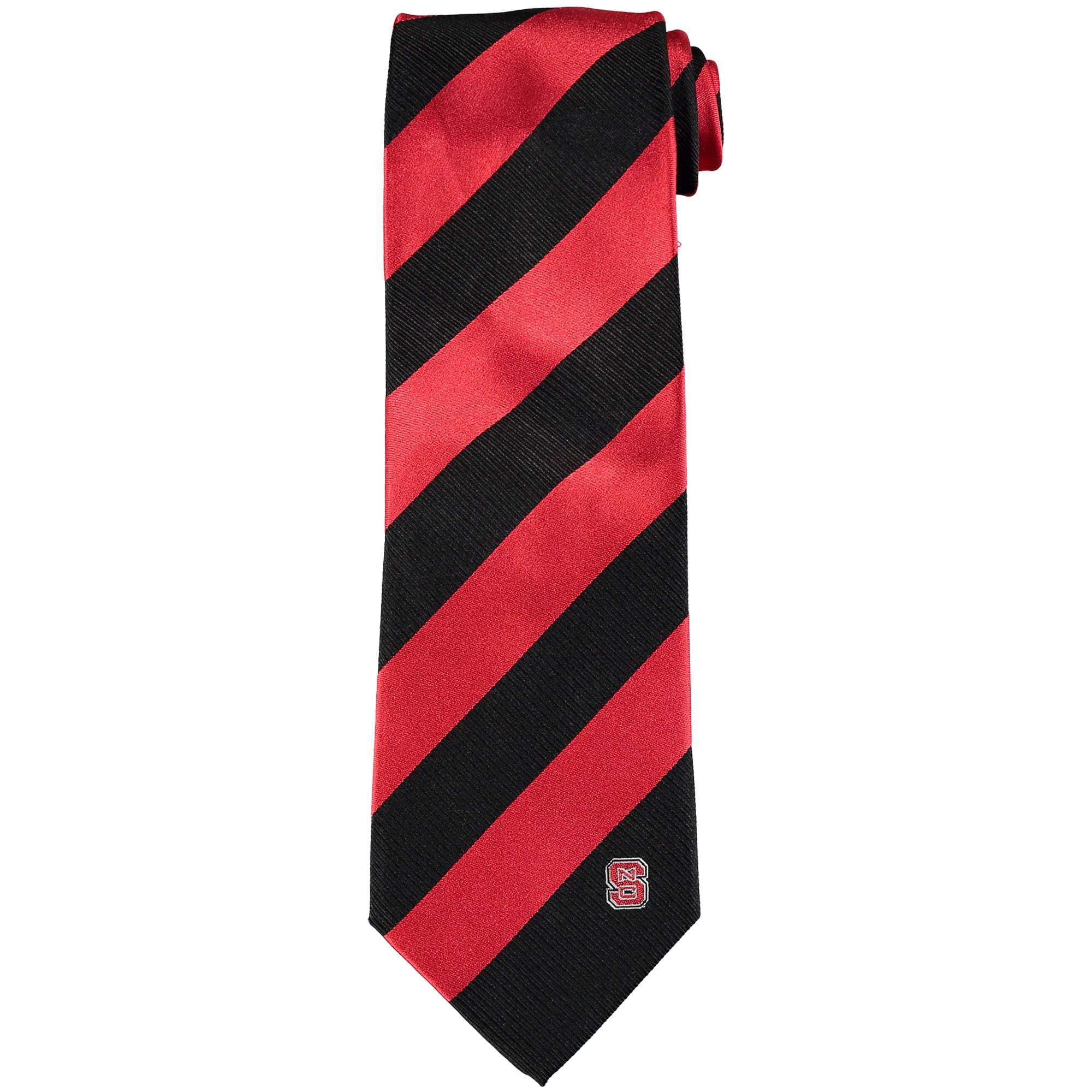 Michigan State Oxford Stripe Woven Silk Necktie