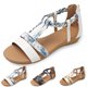 thumbnail image 1 of WILLBEST Sandalias De Plataforma Para Mujer, Sandalias Con Punta De Clip Para Mujer, Chanclas De Playa De Gelatina, Sandalias Planas De Verano Para Estudiantes Femeninas, Moda Coreana, 1 of 9