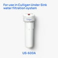 thumbnail image 6 of Culligan D-40A Under Sink Water Filter Replacement, Superior Filtration, 6 of 8