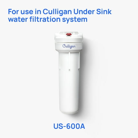 Culligan D-20A Under Sink Water Filter Replacement, Basic Filtration