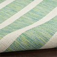 thumbnail image 7 of Pemberly Row Contemporary 9'x12' Fabric Blue Green Ivory Area Rug, 7 of 7
