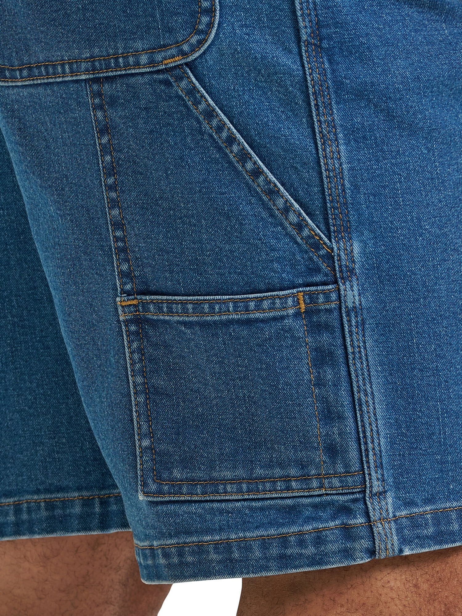 Wrangler Men's and Big Men's Relaxed Fit Carpenter Denim Short (30-50)