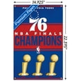 thumbnail image 3 of NBA Philadelphia 76ers - Champions 23 Wall Poster with Push Pins, 14.725" x 22.375", 3 of 4