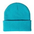 thumbnail image 4 of Minnieouse Beanie Hats Gorros de punto Skullcap Manga térmica Sombrero multifuncional Esquí casual Accesorios para el cabello Azul cielo Type2 NO2, 4 of 6