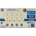 thumbnail image 1 of Bombillas LED GE Classic A19 Daylight 8 W (60 W Eq.) 800 lm, 1 of 7