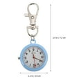 thumbnail image 5 of Holzlrgus Nurse Pocket Watch, Doctor Brooch Fob Watch Quartz Watch Keychain Casual Simple Clip Watch Hanging Medical Paramedic Medical Pocket Watch (Blue), 5 of 7