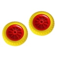 thumbnail image 1 of Rueda de Remolque de Kayak kusrkot Amarillo Rojo Kayak de la Carretilla de Neumáticos, 1 of 7