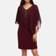 thumbnail image 1 of WILLBEST Vestidos Casuales para Mujer con Curvas, Vestido Largo Informal de Manga Corta con Cuello En V y Talla Grande A La Moda para Mujer Extra Grande, 1 of 3