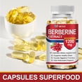 thumbnail image 4 of MENXI  Berberine with Ceylon Cinnamon 1200mg  Blood Sugar Support Supplement Health  Immune,120 capsules, 4 of 6