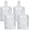 Clear, variant on 4 Pcs Crystal Glass Candy Jar Set with Lids Home Decorative Storage Jars for Apothecary, Bathroom, Kitchen, and Pantry, Ideal for Cotton Swabs and (Large,Colorful)