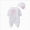A145--White, variant on 0-2M Newborn One-Piece Jumpsuit Newborn Infant Baby Girls Solid Ruffles Floral Romper Jumpsuit Hat Outfits Sets Red Newborn Gift