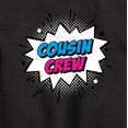 thumbnail image 3 of Instant Message - Comic Cousin Crew - Toddler & Youth Crewneck Fleece Sweatshirt, 3 of 6