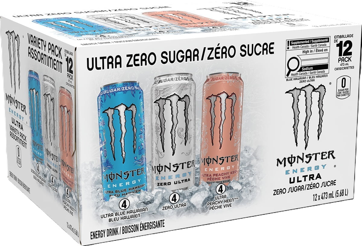 Monster Energy Ultra Variety 12X473ML
