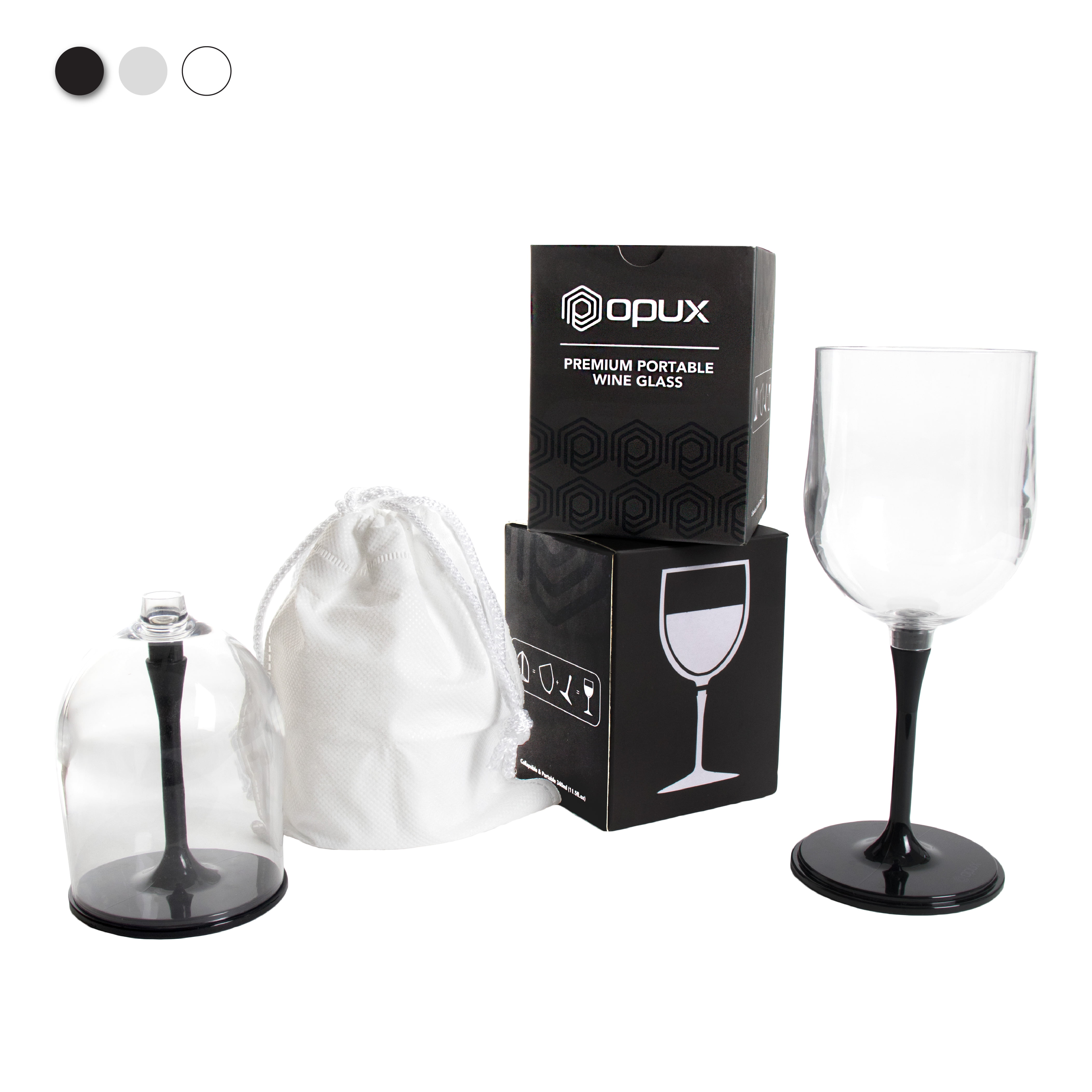 Resin Travel Wine Glasses Portable Detachable Plastic Wine Glasses  Lightweight Fall Resistance Shatterproof for Camping Outdoor