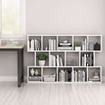 thumbnail image 3 of TribeSigns Modern Bookcase, 5-Shelf Storage Organizer Bookshelf with 14-Cube Display for Home Office, Living Room and Bedroom, 3 of 5