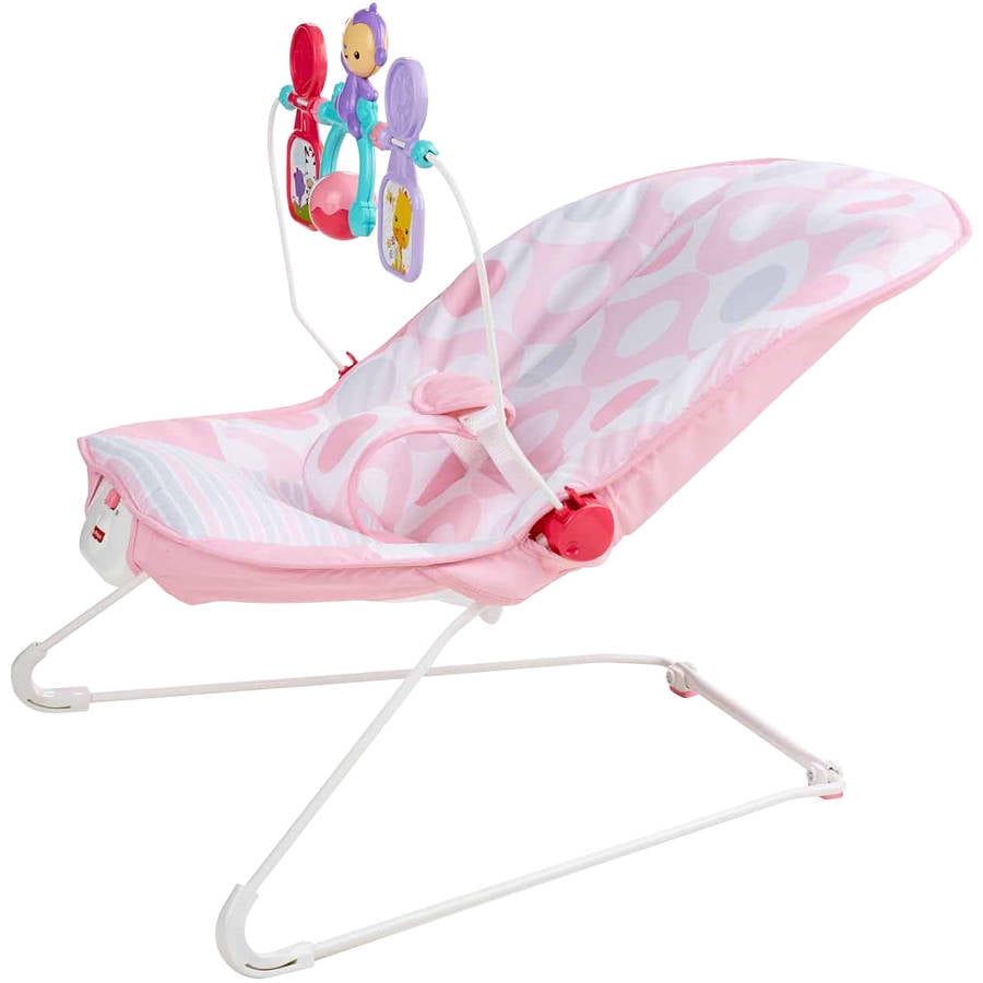 pink baby bouncer