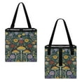 thumbnail image 3 of Xixirimido Retro Mushroom Daisy Floral Print Car Trash Bag Hanging, Garbage Bag and Water Resistant Trash Can for Car, Leakproof Trash Can for SUV Truck Car Accessories, 3 of 8
