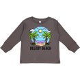 thumbnail image 3 of Inktastic Summer Vacation in Delray Beach Boys or Girls Long Sleeve Toddler T-Shirt, 3 of 5