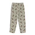 thumbnail image 7 of Fotbe Bees And Chamomile Women's Pajama Pants,Sleepwear Pants,Pj Bottoms Drawstring And Pockets-Medium, 7 of 7