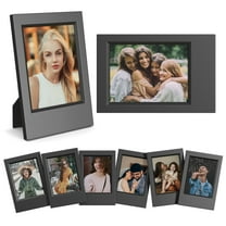 Trianu 8 Pcs 2x3 Photo Frame for Fujifilm Instax Mini Instant Film, Picture Frames for Small Picture Holder for 8.6cm*5.4cm Picture, Black