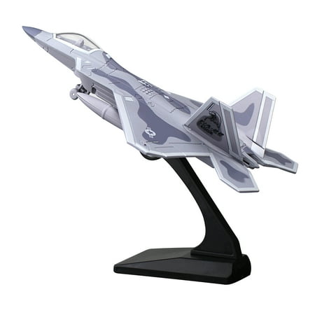 1:100 Alloy F-22 Airplane Fighter Diecast Metal Fighter Military Planes Model Aircraft Model Airplane Model