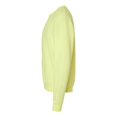 thumbnail image 2 of Hanes Mens Big ComfortWash Garment Dyed Fleece Sweatshirt, XL, Chic Lime, 2 of 2