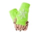 thumbnail image 4 of Guantes de medio dedo Sonducket gris claro y amarillo fluorescente, 4 of 6