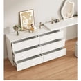 thumbnail image 4 of Cajón de tocador de lujo, espejo de maquillaje blanco, esquina de escritorio, tocador, armario, organizadores, almacenamiento, Penteadeira, muebles para el hogar, 4 of 4