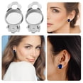 thumbnail image 3 of 50pcs 8mm Ear Clip Tray Ear Clips Accessories DIY Ear Clips Tray DIY Ear Clips Accessory, 3 of 9